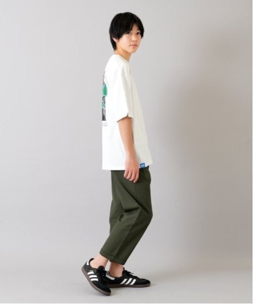 GLAZOS（グラソス）の「【大人向けサイズあり】アソート・8分丈クロップドパンツ（その他パンツ・キッズ・ブラック/インディゴブルー/カーキ・S/LL/L/M）」の14枚目の写真