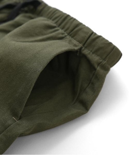 GLAZOS（グラソス）の「【大人向けサイズあり】アソート・8分丈クロップドパンツ（その他パンツ・キッズ・ブラック/インディゴブルー/カーキ・S/LL/L/M）」の13枚目の写真