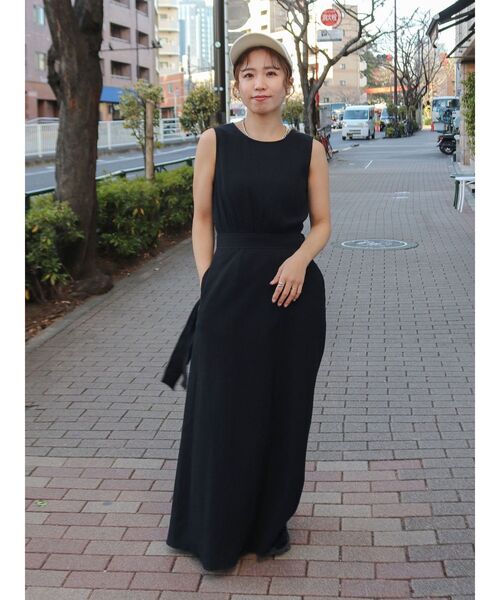 Ungrid（アングリッド）の「バックデザインノースリワンピース（ワンピース・レディース・アイボリー/ブラック/イエロー・SMALL/MEDIUM）」の18枚目の写真