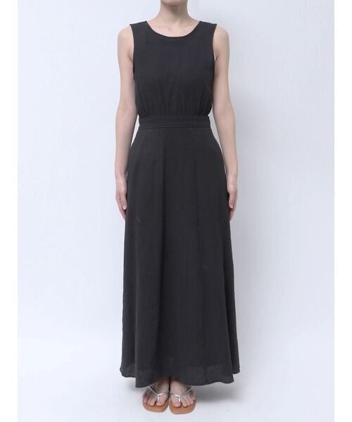 Ungrid（アングリッド）の「バックデザインノースリワンピース（ワンピース・レディース・アイボリー/ブラック/イエロー・SMALL/MEDIUM）」の22枚目の写真