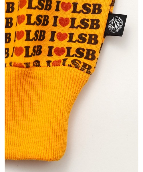 Little sunny bite（リトルサニーバイト）の「《Little sunny bite》I love LSB hoodie（パーカー・レディース・オレンジ/ピンク/アイボリー・MEDIUM/SMALL）」の18枚目の写真