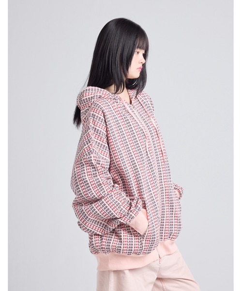 Little sunny bite（リトルサニーバイト）の「《Little sunny bite》I love LSB hoodie（パーカー・レディース・オレンジ/ピンク/アイボリー・MEDIUM/SMALL）」の22枚目の写真
