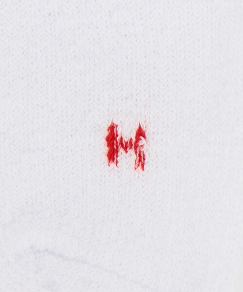 FREAK'S STORE（フリークスストア）の「ｼﾝｶｰ無地 WHITE ｸﾙｰ(25.0-27.0cm対応)（ソックス/靴下・メンズ・ホワイト・ﾌﾘ-）」の4枚目の写真
