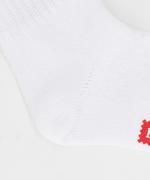 FREAK'S STORE（フリークスストア）の「ｼﾝｶｰ無地 WHITE ｸﾙｰ(25.0-27.0cm対応)（ソックス/靴下・メンズ・ホワイト・ﾌﾘ-）」の3枚目の写真