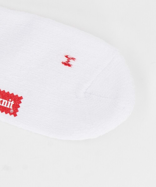 FREAK'S STORE（フリークスストア）の「ｼﾝｶｰ無地 WHITE ｸﾙｰ(25.0-27.0cm対応)（ソックス/靴下・メンズ・ホワイト・ﾌﾘ-）」の2枚目の写真
