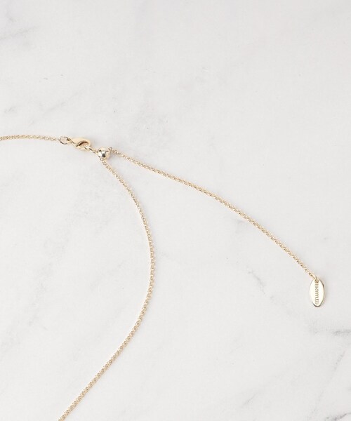 UNTITLED（アンタイトル）の「マーブルドロップネックレス（ネックレス・レディース・ダークブラウン系4/ホワイト系5・99）」の7枚目の写真