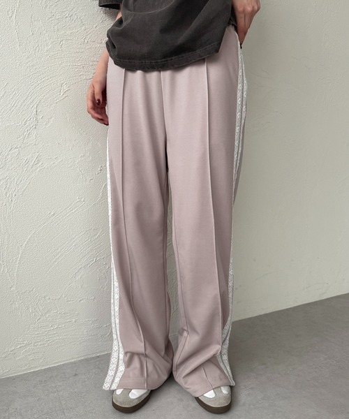 apres jour mignon(アプレジュールミニョン)の「レースラインパンツ【ZOZOTOWN限定アイテム】(その他パンツ・レディース・ピンク/ネイビー/ブラック・MEDIUM/SMALL/X-LARGE)」の7枚目の写真