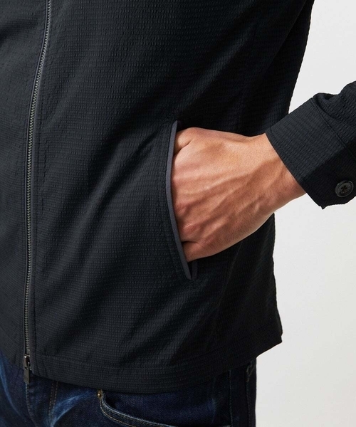 MICHEL KLEIN HOMME (ミッシェルクランオム)の「フード付きブルゾン(ブルゾン・メンズ・ライトグレー/ブラック・MEDIUM/LARGE/X-LARGE)」の16枚目の写真