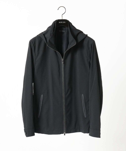 MICHEL KLEIN HOMME (ミッシェルクランオム)の「フード付きブルゾン(ブルゾン・メンズ・ライトグレー/ブラック・MEDIUM/LARGE/X-LARGE)」の20枚目の写真