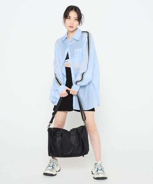 JEANASIS（ジーナシス）の「【Les Fleurs】シアーラインシャツ/493640