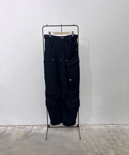 FAF（フェイク アス フラワーズ）の「NEWCOMMUNE Cargo Pants Xin（カーゴパンツ・メンズ・マルチ/ブラック・1/2）」の3枚目の写真