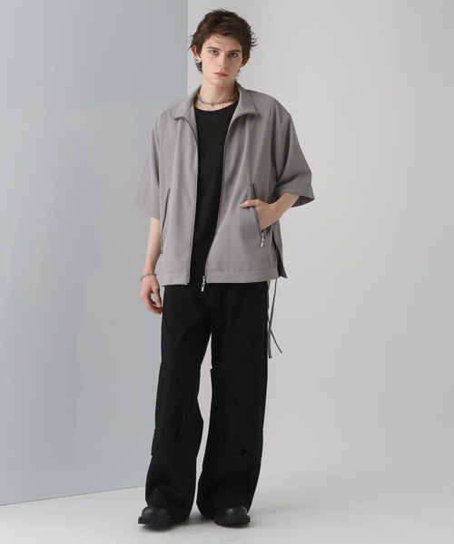 HARE（ハレ）の「カサネベルトデニムパンツ(HARE)（デニムパンツ・メンズ・グレー/ブラック・FREE）」の13枚目の写真