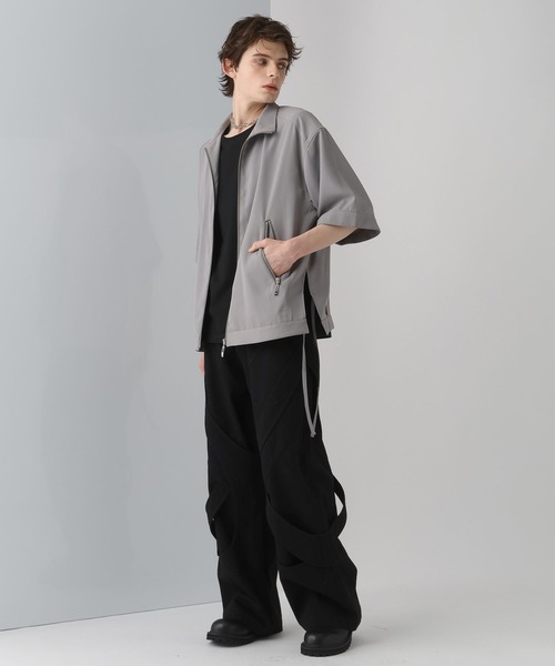 HARE（ハレ）の「カサネベルトデニムパンツ(HARE)（デニムパンツ・メンズ・グレー/ブラック・FREE）」の14枚目の写真