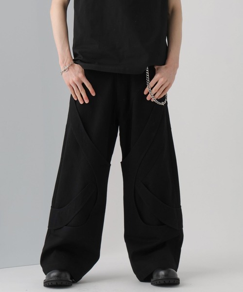 HARE（ハレ）の「カサネベルトデニムパンツ(HARE)（デニムパンツ・メンズ・グレー/ブラック・FREE）」の15枚目の写真