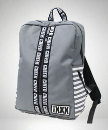 CHEER（チアー）の「ロゴテープラインデザインフロントジップリュック（バックパック/リュック）」