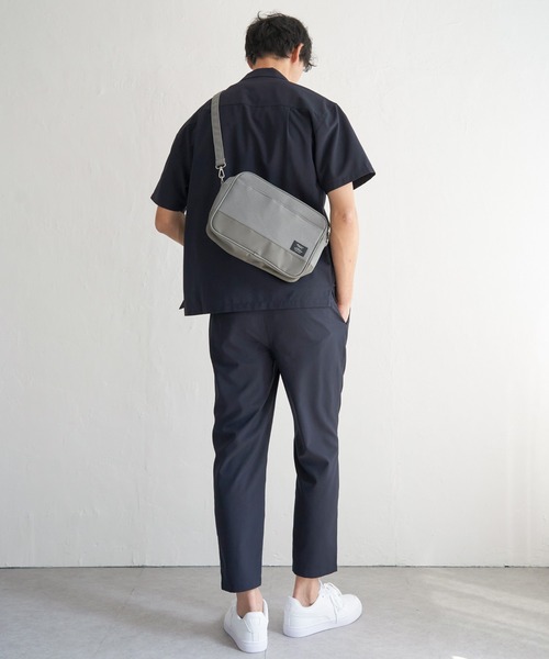 ikka（イッカ）の「【イージーケア／セットアップ対応】Reflax(R) リラックスイージーアンクルパンツ（その他パンツ・メンズ・グリーン/ダークネイビー/ベージュ/チャコールグレー・S/M/L/XL）」の16枚目の写真