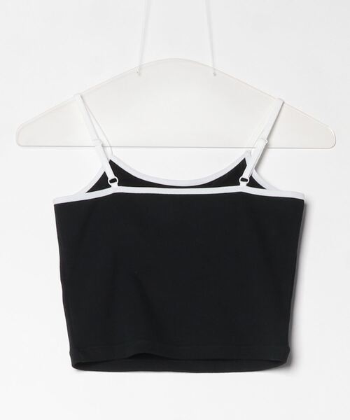 NEW ERA（ニューエラ）の「ニューエラ  WS CAMISOLE PILL LOGO BLK（タンクトップ・レディース・ブラック・M/S）」の2枚目の写真