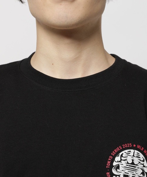 【新品未開封Ｌ】MLB TOKYO SERIES 2025 Tシャツ ブラック Fanatics MLB TOKYO SERIES 東京シリーズ 開幕戦 Tシャツ ブラック