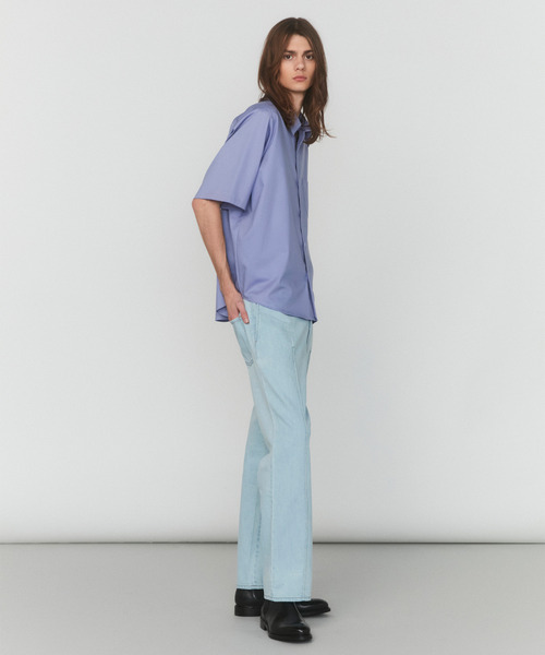 VICTIM（ヴィクティム）の「VICTIM ヴィクティム / DENIM SLACKS ライトオンステーパードデニムスラックス / VTM-25-P-001（デニムパンツ・メンズ・ライトブルー/インディゴブルー・1）」の18枚目の写真