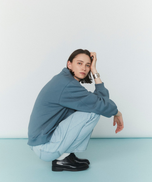 VICTIM（ヴィクティム）の「VICTIM ヴィクティム / DENIM SLACKS ライトオンステーパードデニムスラックス / VTM-25-P-001（デニムパンツ・メンズ・ライトブルー/インディゴブルー・1）」の19枚目の写真