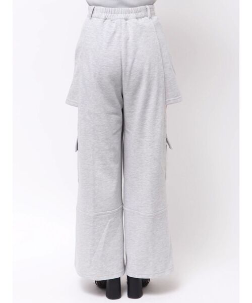dazzlin（ダズリン）の「サイドーオープンワイドカーゴパンツ（カーゴパンツ・レディース・グレー・MEDIUM/SMALL）」の11枚目の写真