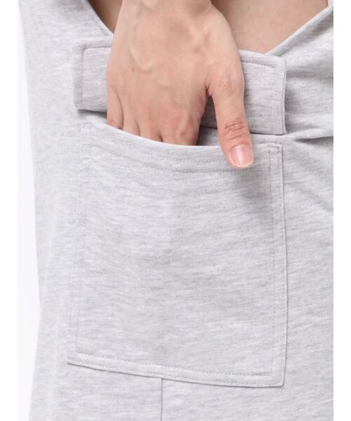 dazzlin（ダズリン）の「サイドーオープンワイドカーゴパンツ（カーゴパンツ・レディース・グレー・MEDIUM/SMALL）」の14枚目の写真