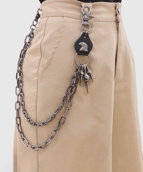 ABETTOR デザインウォレットチェーン50cm-60cm（ウォレット