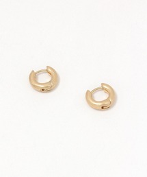 楕円フープワンタッチピアス / 451236