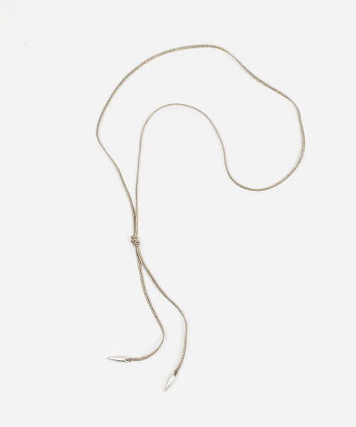 GALLARDAGALANTE(ガリャルダガランテ)の「【2.718×Lemme.】パールコードチョーカー(リング・レディース・シルバー系その他4・FREE)」の10枚目の写真