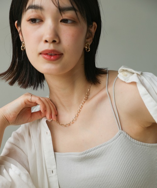 Bou Jeloud(ブージュルード)の「コンビチェーンネックレス(ネックレス・レディース・ゴールド/シルバー・ONESIZE)」の9枚目の写真