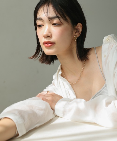 Bou Jeloud(ブージュルード)の「コンビチェーンネックレス(ネックレス・レディース・ゴールド/シルバー・ONESIZE)」の13枚目の写真