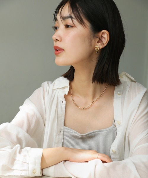 Bou Jeloud(ブージュルード)の「コンビチェーンネックレス(ネックレス・レディース・ゴールド/シルバー・ONESIZE)」の16枚目の写真