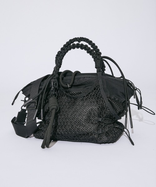 beautiful people（ビューティフルピープル）の「over engineering    hanging tote bag（ショルダーバッグ・レディース・ブラック・FREE）」の12枚目の写真