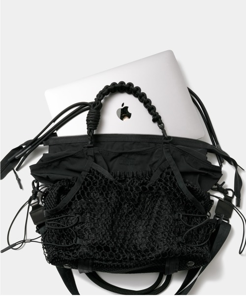 beautiful people（ビューティフルピープル）の「over engineering    hanging tote bag（ショルダーバッグ・レディース・ブラック・FREE）」の15枚目の写真