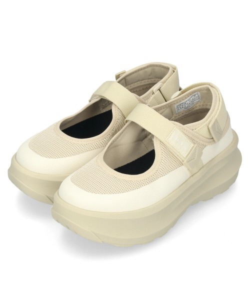 SHAKA(シャカ)の「【SHAKA】シャカ MARYJANE TRAIL CHUNKY GES(メリージェーン トレイル チャンキー GES)SK-326(スニーカー・レディース・ブラック/ダークベージュ/キナリ・5/6/7)」の14枚目の写真