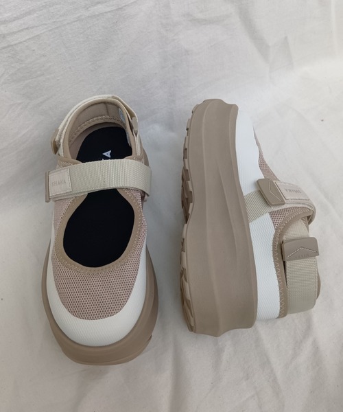 SHAKA(シャカ)の「【SHAKA】シャカ MARYJANE TRAIL CHUNKY GES(メリージェーン トレイル チャンキー GES)SK-326(スニーカー・レディース・ブラック/ダークベージュ/キナリ・5/6/7)」の7枚目の写真
