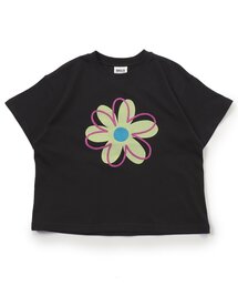 BREEZE | 【ジュニア対応】ビックフラワー刺繍Tシャツ(Tシャツ/カットソー)