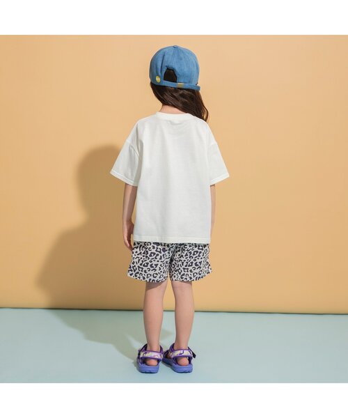 BREEZE(ブリーズ)の「【ジュニア対応】ビックフラワー刺繍Tシャツ(Tシャツ/カットソー・キッズ・ブラック/オフホワイト・80/100/110/120/130/140/150/90)」の14枚目の写真