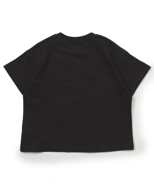 BREEZE(ブリーズ)の「【ジュニア対応】ビックフラワー刺繍Tシャツ(Tシャツ/カットソー・キッズ・ブラック/オフホワイト・80/100/110/120/130/140/150/90)」の9枚目の写真