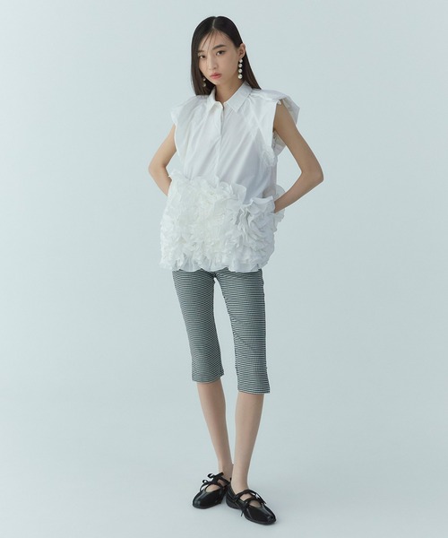 EIMY ISTOIRE（エイミーイストワール）の「ギンガムチェックサブリナパンツ（その他パンツ・レディース・チェック・S/M）」の2枚目の写真