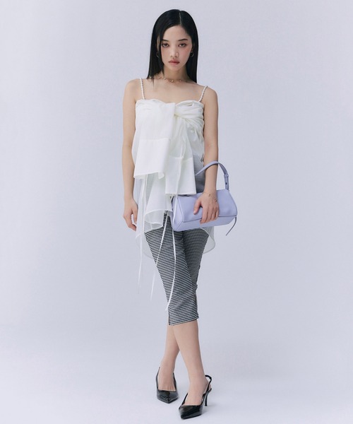 EIMY ISTOIRE（エイミーイストワール）の「ギンガムチェックサブリナパンツ（その他パンツ・レディース・チェック・S/M）」の8枚目の写真