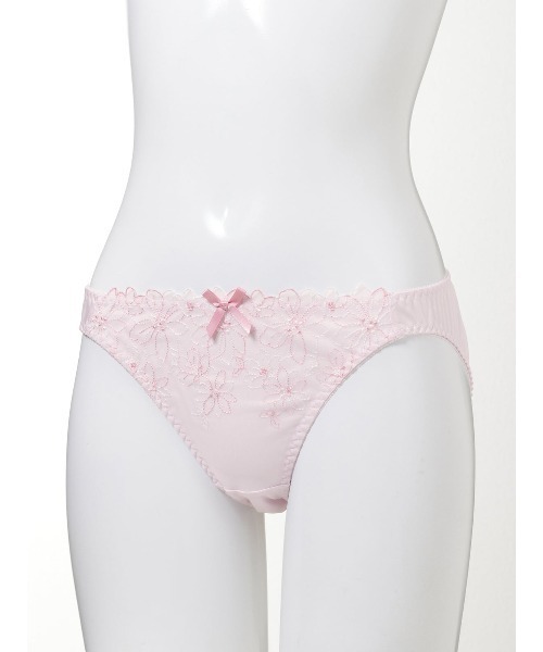 tutuanna(チュチュアンナ)の「ブリーズフルールブラ&ショーツセット(ブラ&ショーツ・レディース・ピンク/ブラック/オフホワイト/サックスブルー・A65/B70/C70/E65/F65/F70/F75/A70/A75/B75/C75/D65/D70/D75/E70/E75/C65/B65)」の16枚目の写真