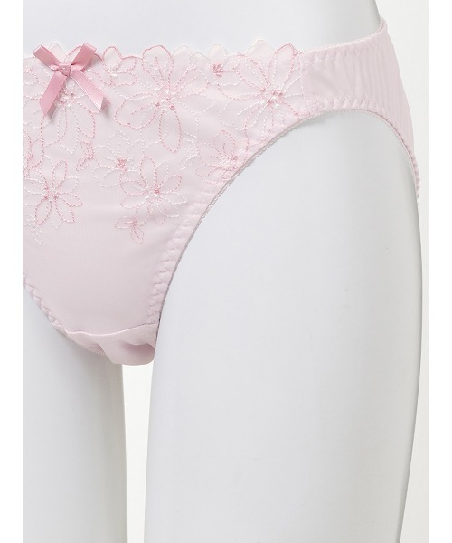 tutuanna(チュチュアンナ)の「ブリーズフルールブラ&ショーツセット(ブラ&ショーツ・レディース・ピンク/ブラック/オフホワイト/サックスブルー・A65/B70/C70/E65/F65/F70/F75/A70/A75/B75/C75/D65/D70/D75/E70/E75/C65/B65)」の18枚目の写真