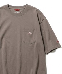 BALL（ボール）の「2026SS BALL/ボール オーバーサイズ ワンポイントロゴワッペン刺繍 ポケット付き 無地Tシャツ レディース メンズ（Tシャツ/カットソー）」