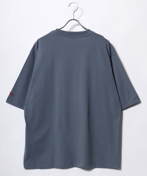 BALL(ボール)の「2026SS BALL/ボール オーバーサイズ ワンポイントロゴワッペン刺繍 ポケット付き 無地Tシャツ レディース メンズ(Tシャツ/カットソー・メンズ・サックスブルー/アッシュグレー/ホワイト/グリーン/チャコール/ブラック/モカ・M/L/LL)」の12枚目の写真
