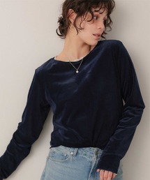 シアーベロアロングTシャツ