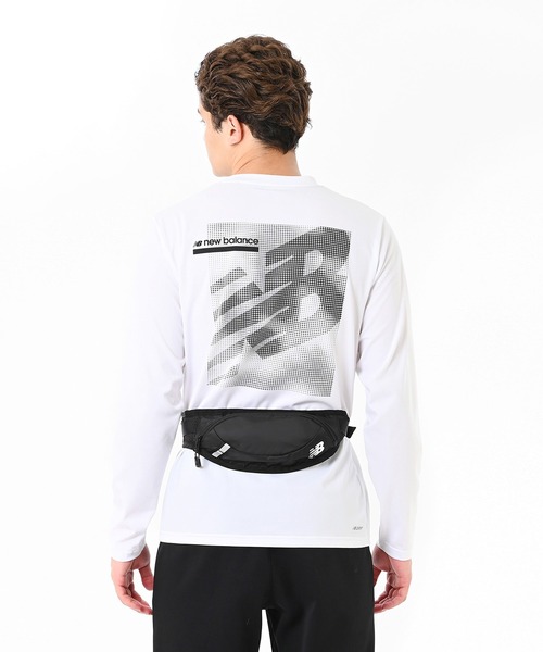 NEW BALANCE(ニューバランス)の「ウエストポーチ(ボディバッグ/ウエストポーチ・メンズ・ブラック・ONE SIZE)」の4枚目の写真