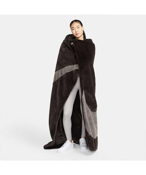 布団・毛布 NIKE W NSW BLANKET FAUX FUR SWSH NIKE W NSW BLANKET FAUX FUR SWSH BLACK NSW FAUX FUR BLANKET – Sesinko