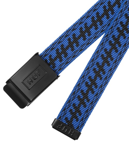 HUF(ハフ)の「FILLMORE TAPE BELT(ベルト・メンズ・ブラック/ブルー・O/S)」の4枚目の写真