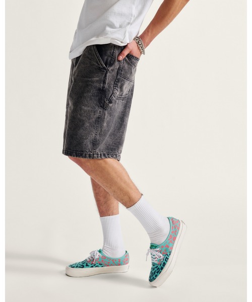 セール】ドリルチョア ルーズデニムショーツ VN0A7S4SE901 STONEWASH